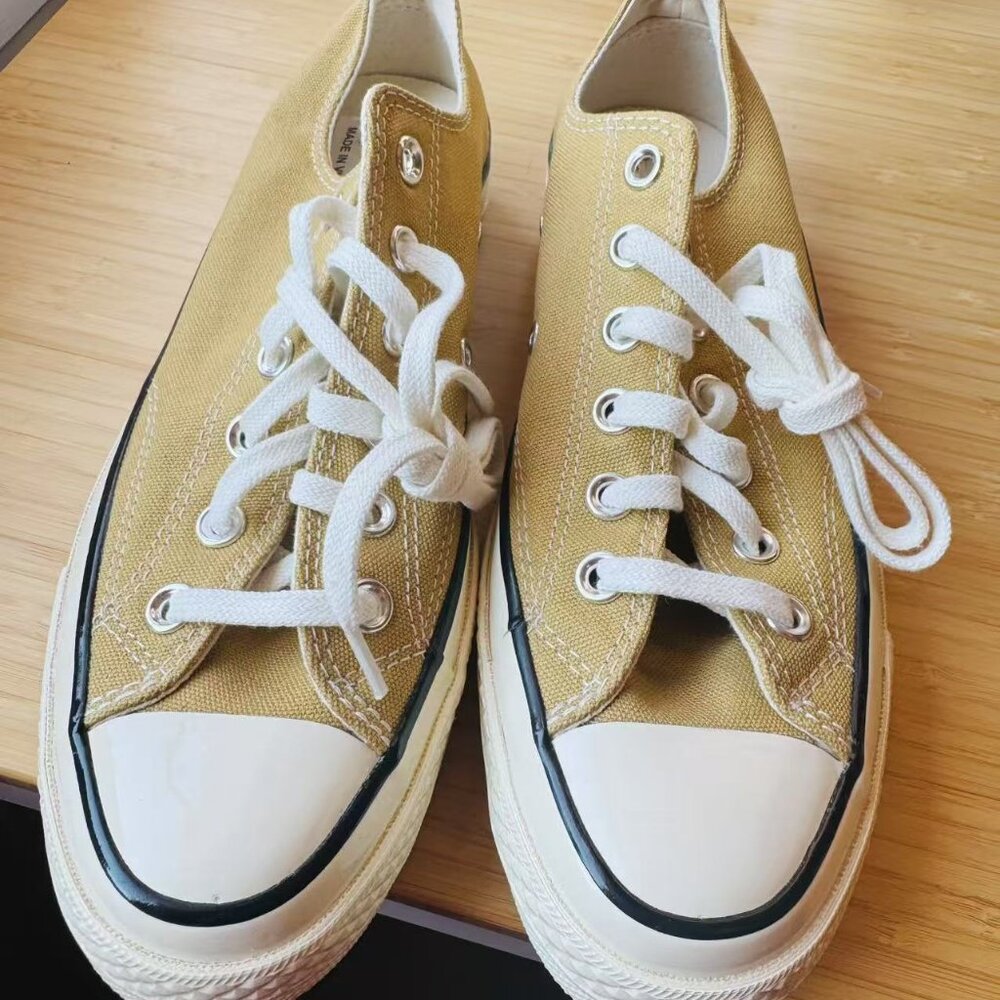 Chuck 70 Canvas-Limited Time Colors Swamp Green/Egret/Black SizeM6W8